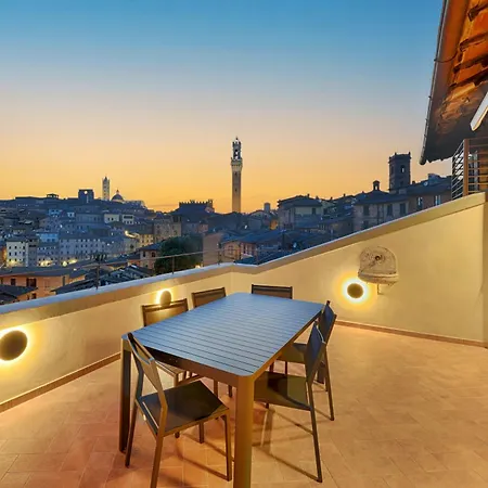 Modern Penthouse With Private Panoramic Terrace Apartamento Siena