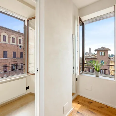 Modern Penthouse With Private Panoramic Terrace * 锡耶纳